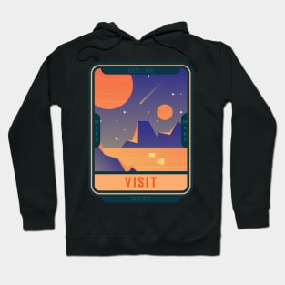 Visit Mars Hoodie